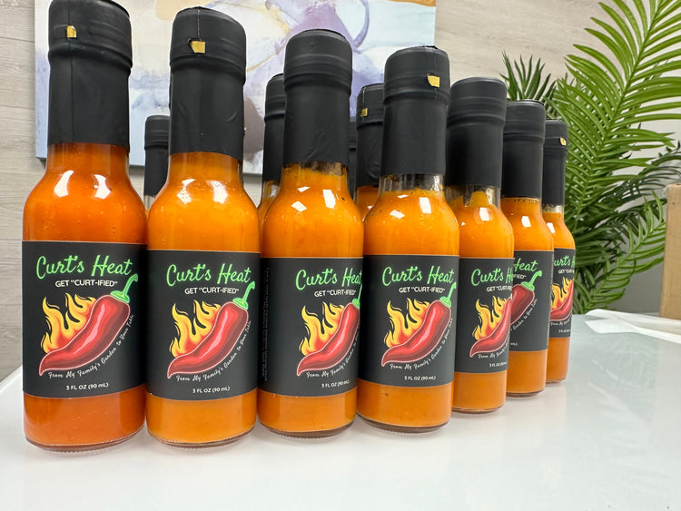 Quadruple the Heat. Quadruple the Flavor.        Curt’s Heat Collection