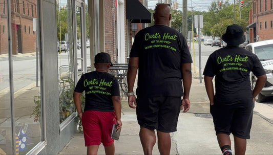 Curt's Heat Brand Ambassador short sleeve black tee
